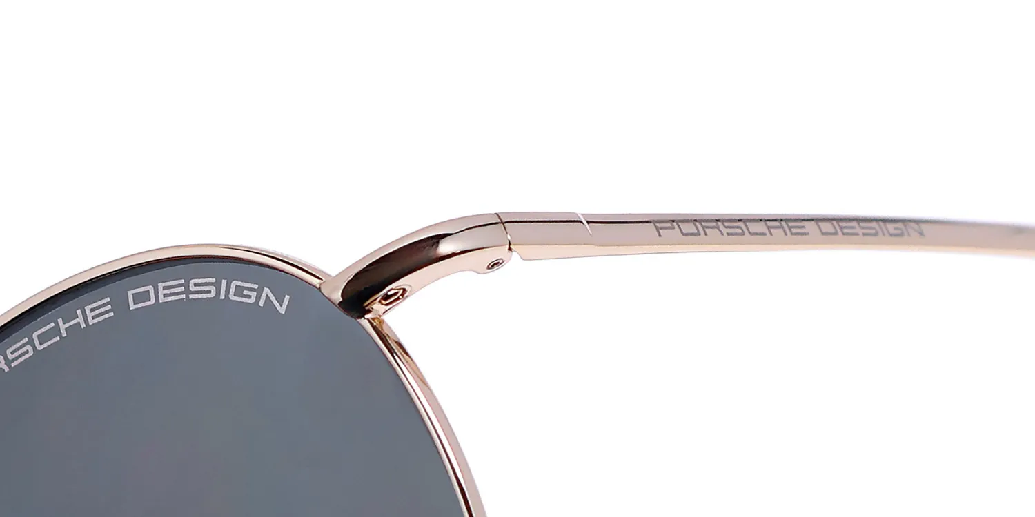 Porsche Design P8969 b Sunglasses Gold 54mm Men 6