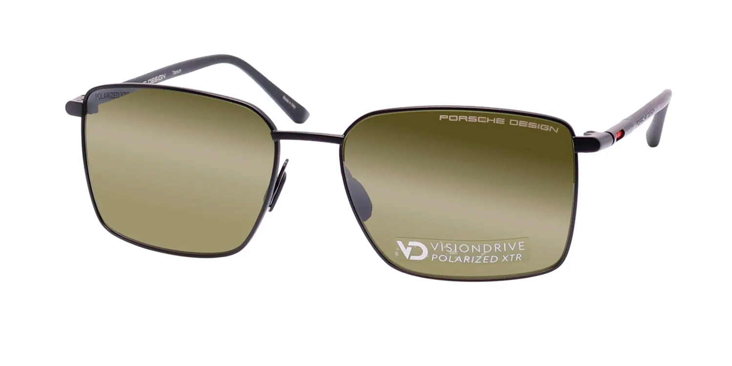 Porsche Design P8973 a Sunglasses Matte Black 58mm Men