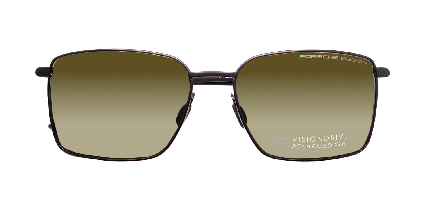 Porsche Design P8973 a Sunglasses Matte Black 58mm Men 2