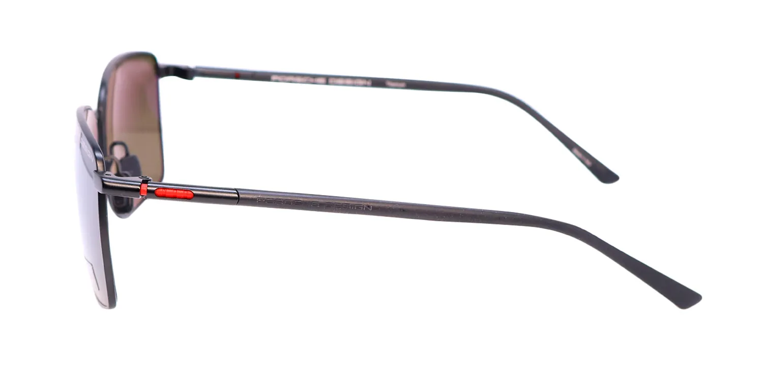 Porsche Design P8973 a Sunglasses Matte Black 58mm Men 4