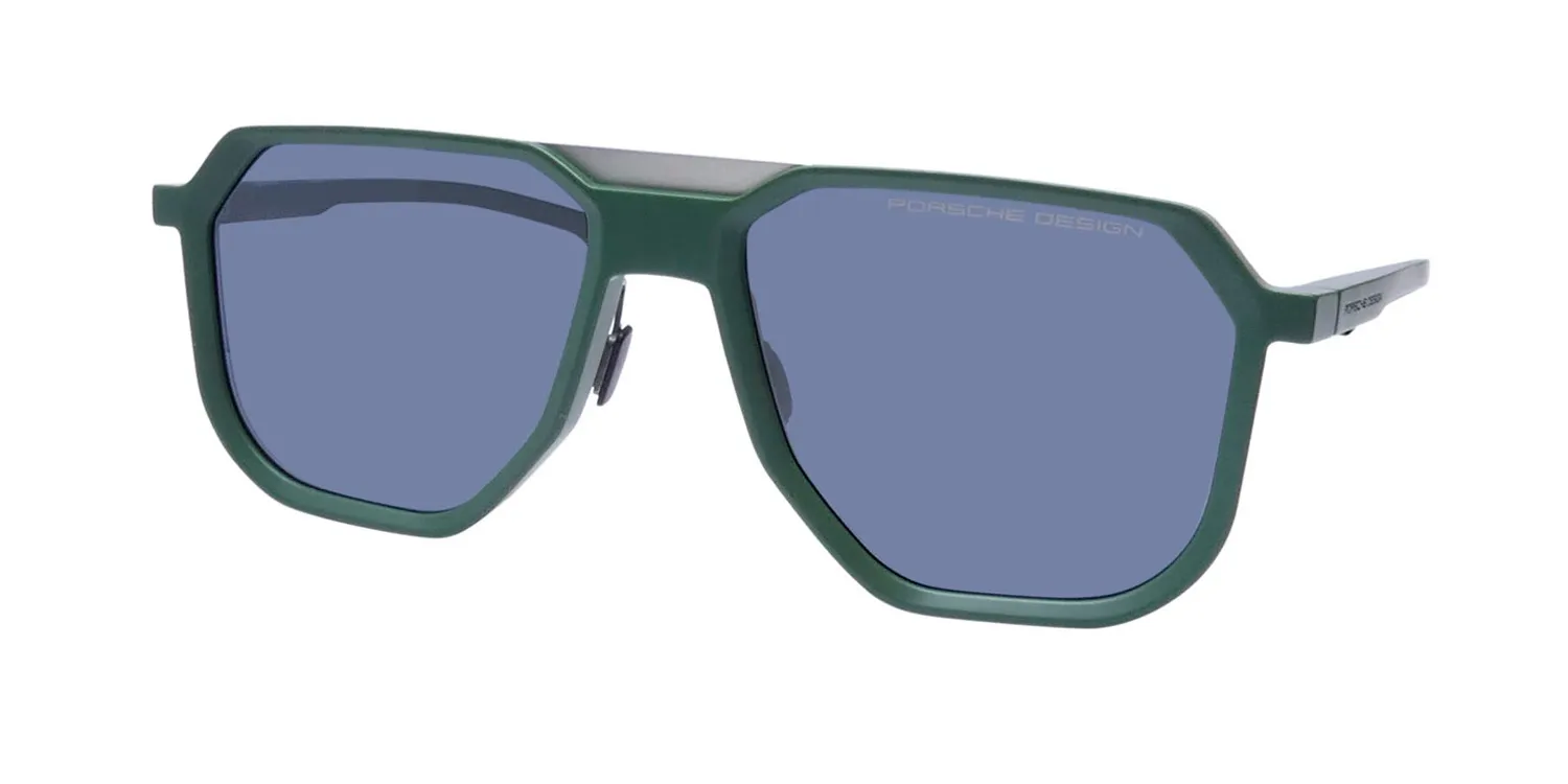 Porsche Design P8980 b Sunglasses Green 58mm Men