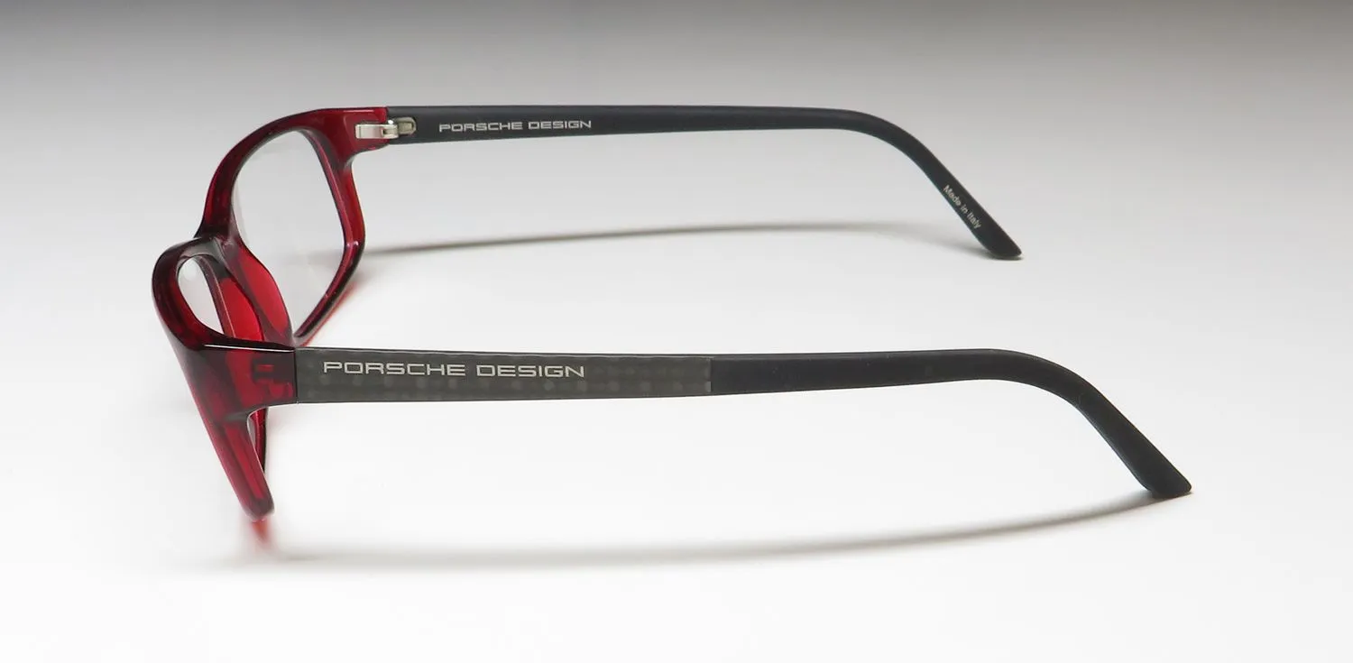 Porsche Design P8243 c Eyeglasses Burgundy 54mm Unisex 4