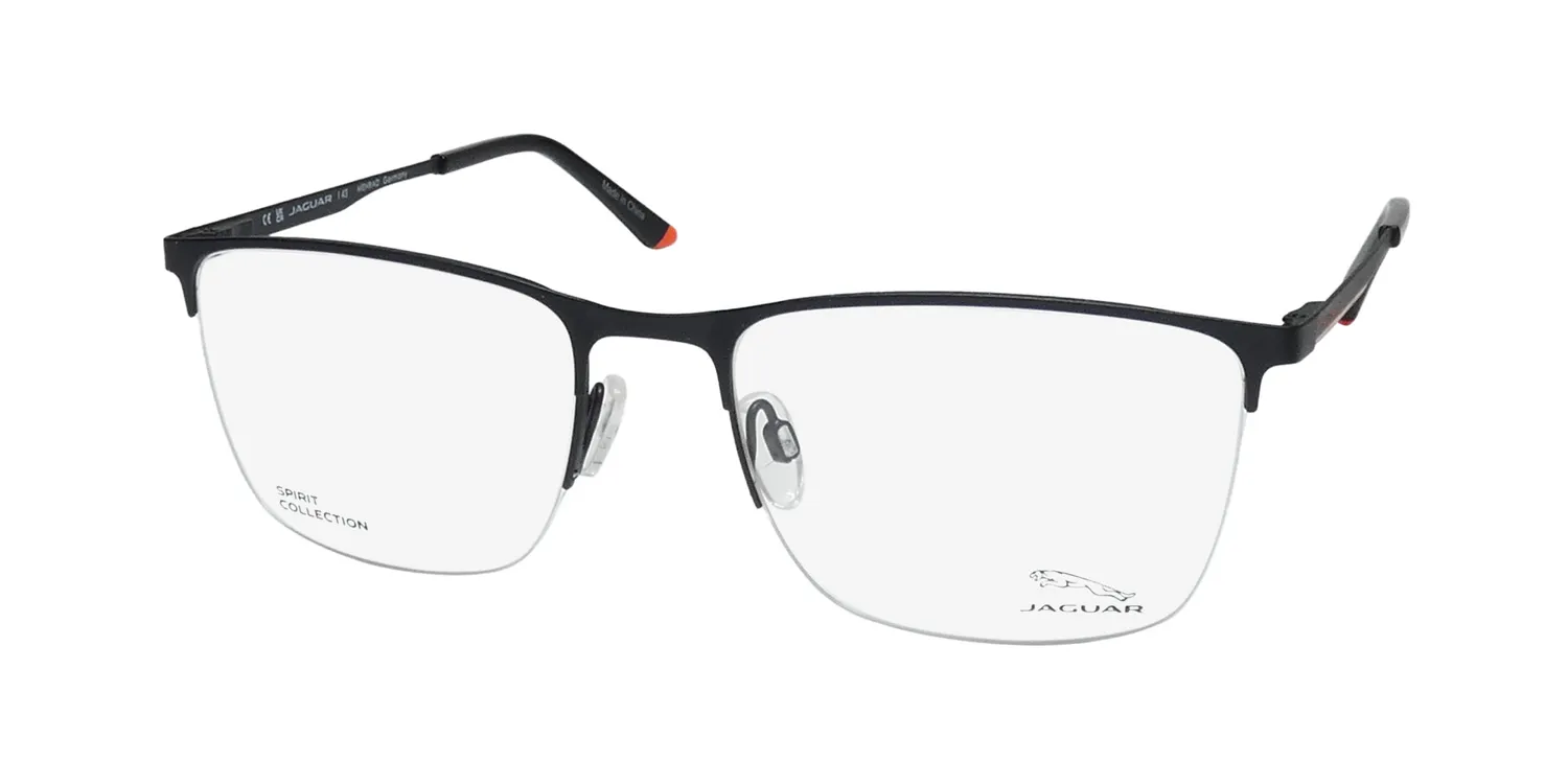 Jaguar 33617 6100 Eyeglasses Matte Black 56mm