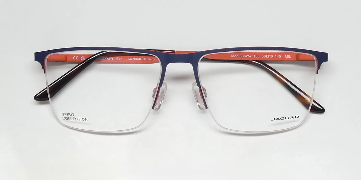 Jaguar 33625 3100 Eyeglasses Matte Navy 56mm 2