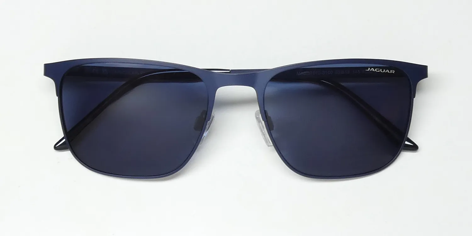 Jaguar 37510 3100 Sunglasses Matte Blue 55mm 2