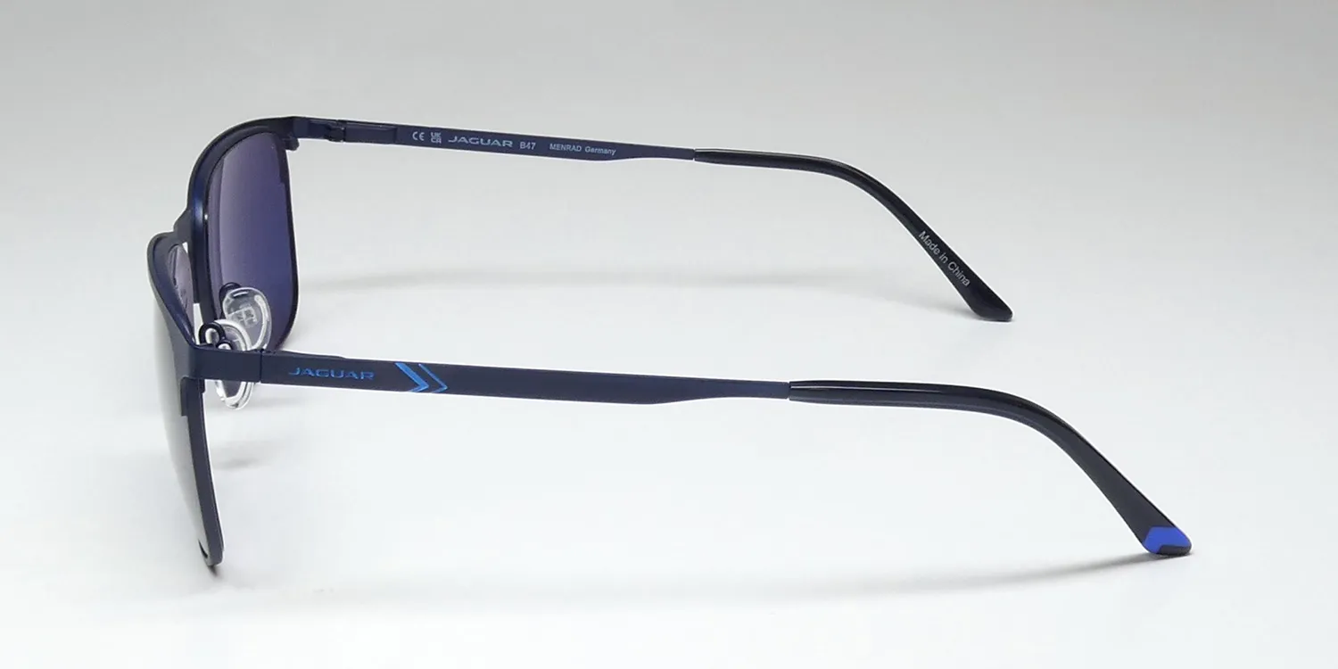 Jaguar 37510 3100 Sunglasses Matte Blue 55mm 4
