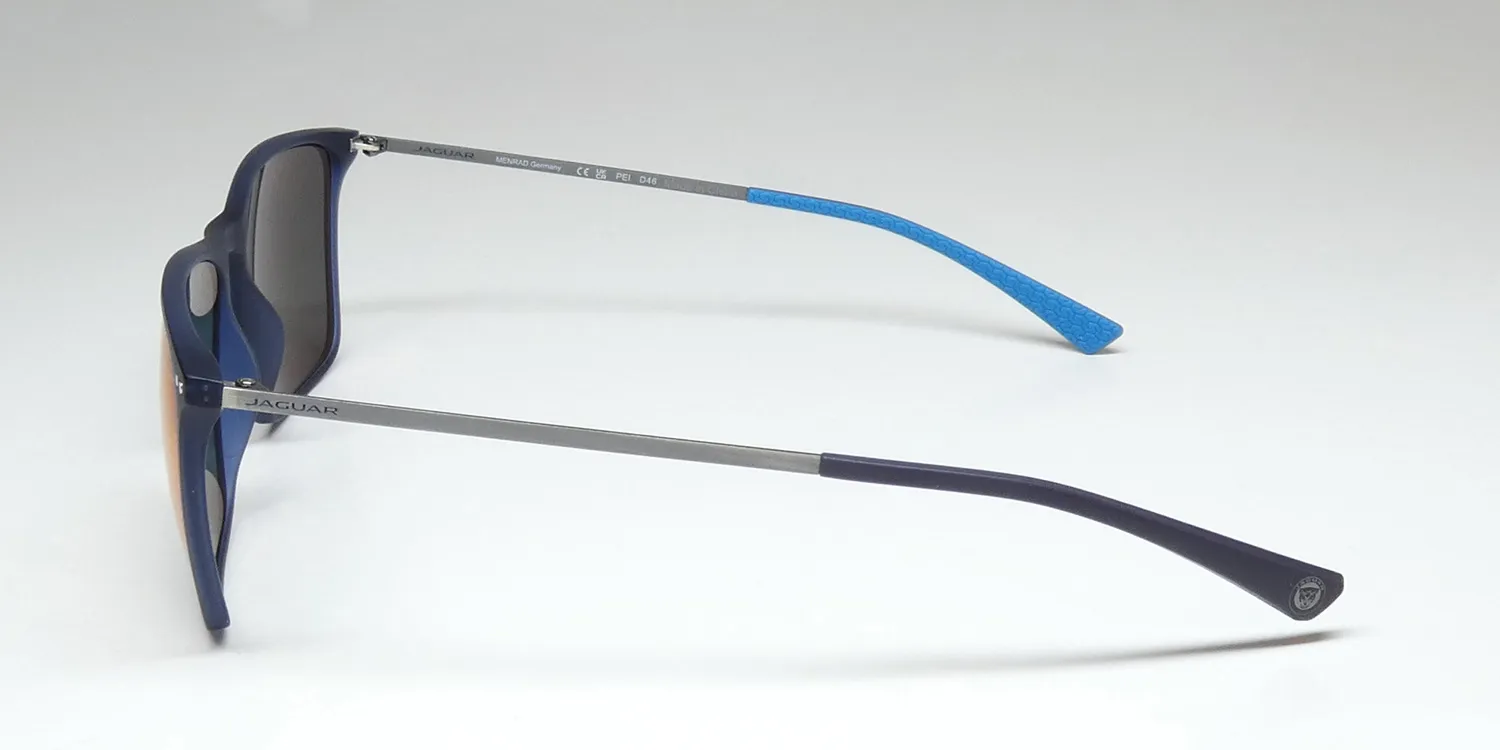 Jaguar 37623 3100 Sunglasses Matte Blue 57mm 4