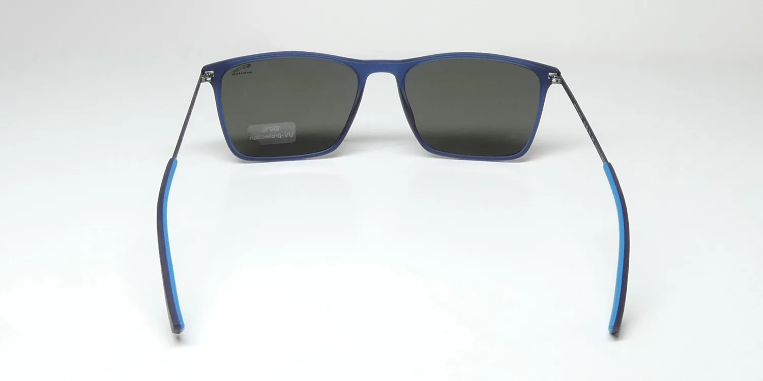 Jaguar 37623 3100 Sunglasses Matte Blue 57mm 5