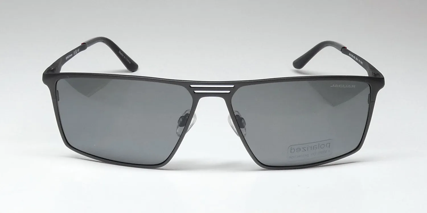 Jaguar 37823 4200 Sunglasses Matte Gunmetal 59mm 3