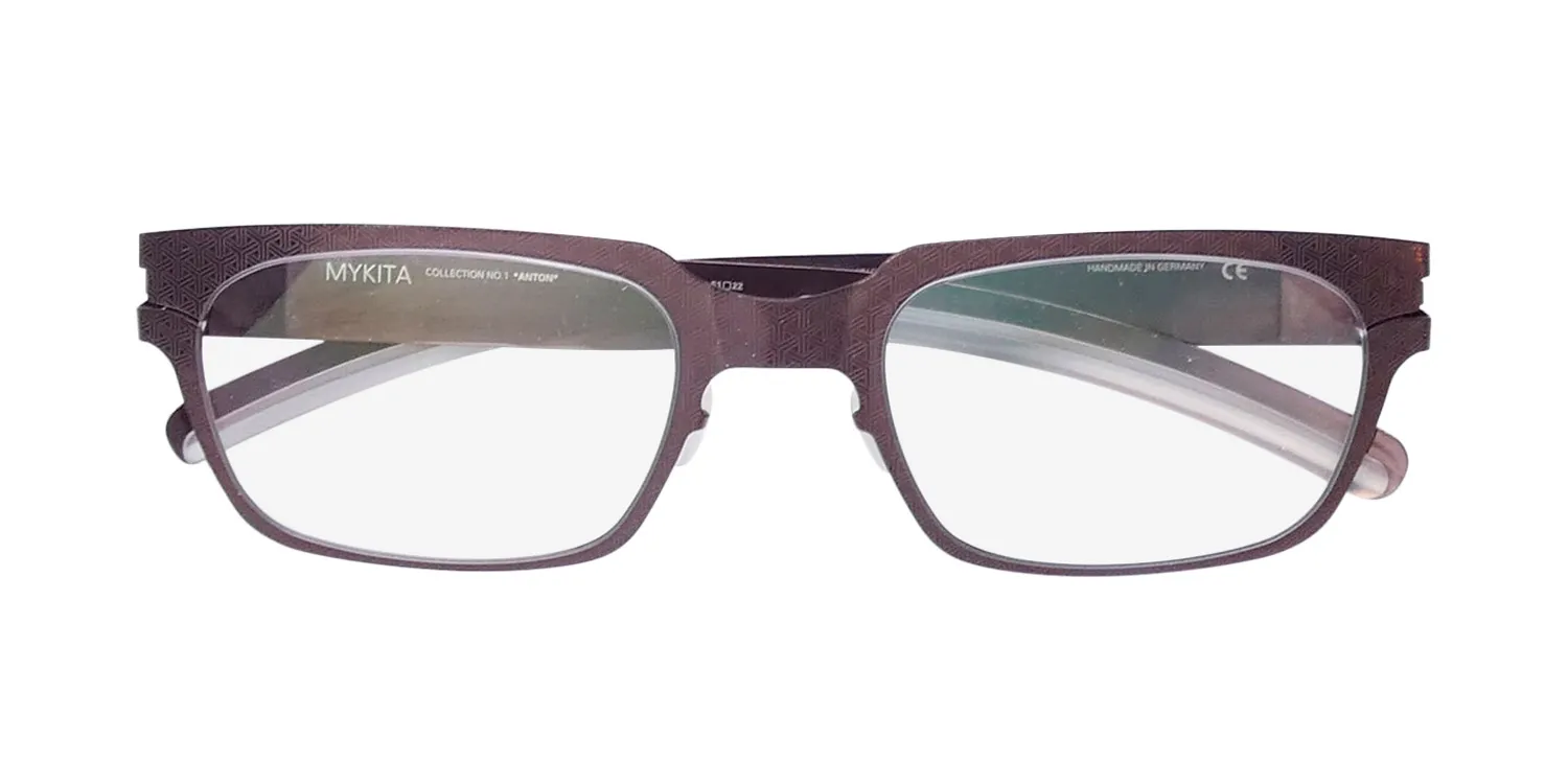 Mykita Anton 97 Eyeglasses Brown Trellis 51mm 2