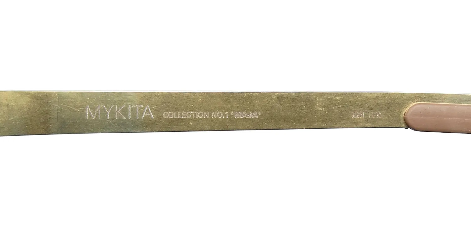 Mykita Maja 08 Sunglasses Gold 59mm 7