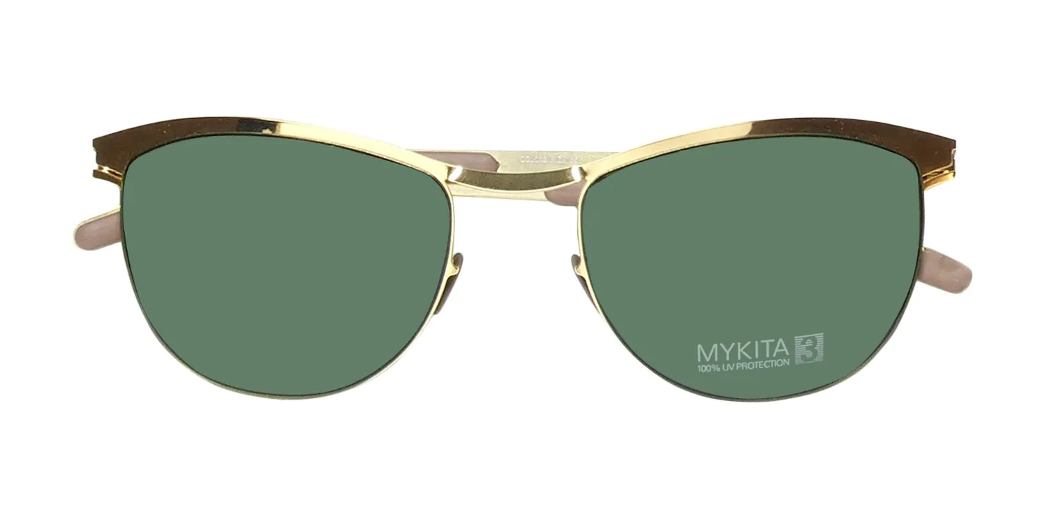 Mykita Karen 013 Sunglasses Glossy Gold 52mm 2