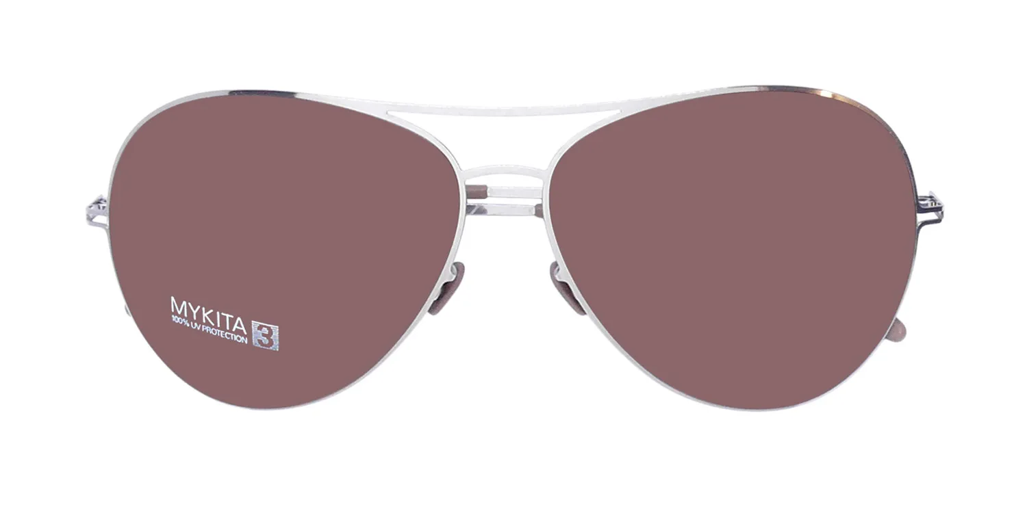 Mykita Alvar 051 Sunglasses Shiny Silver 60mm 2