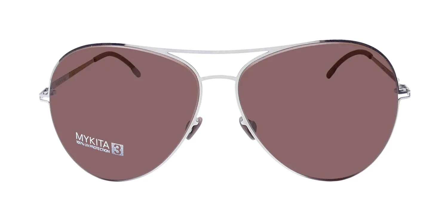 Mykita Alvar 051 Sunglasses Shiny Silver 60mm 3