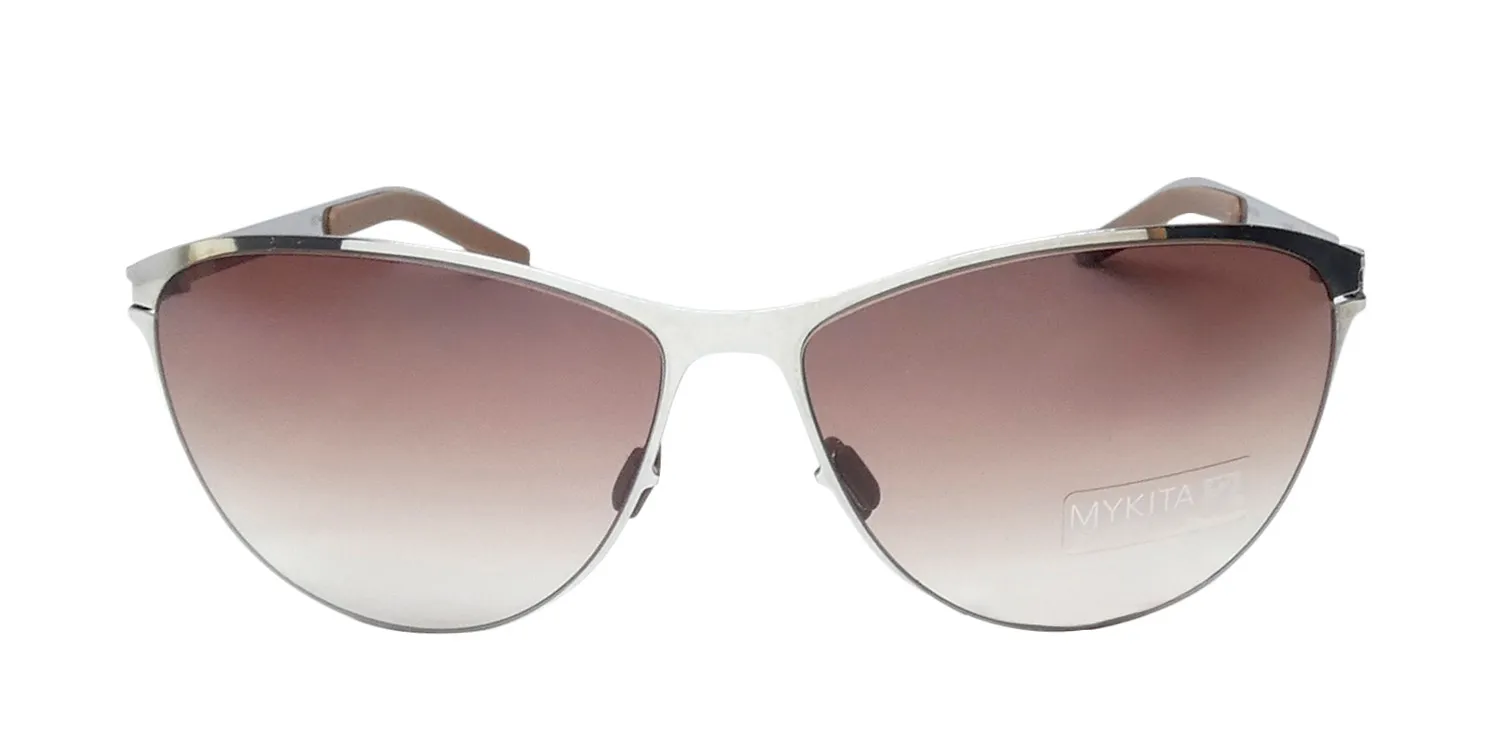 Mykita Laetitia 051 Sunglasses Shiny Silver 57mm 3