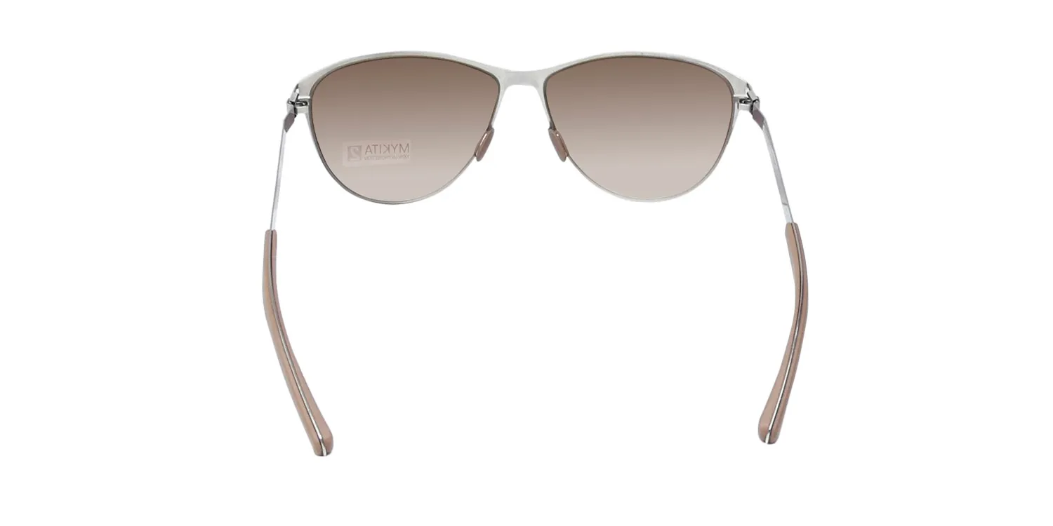Mykita Laetitia 051 Sunglasses Shiny Silver 57mm 5