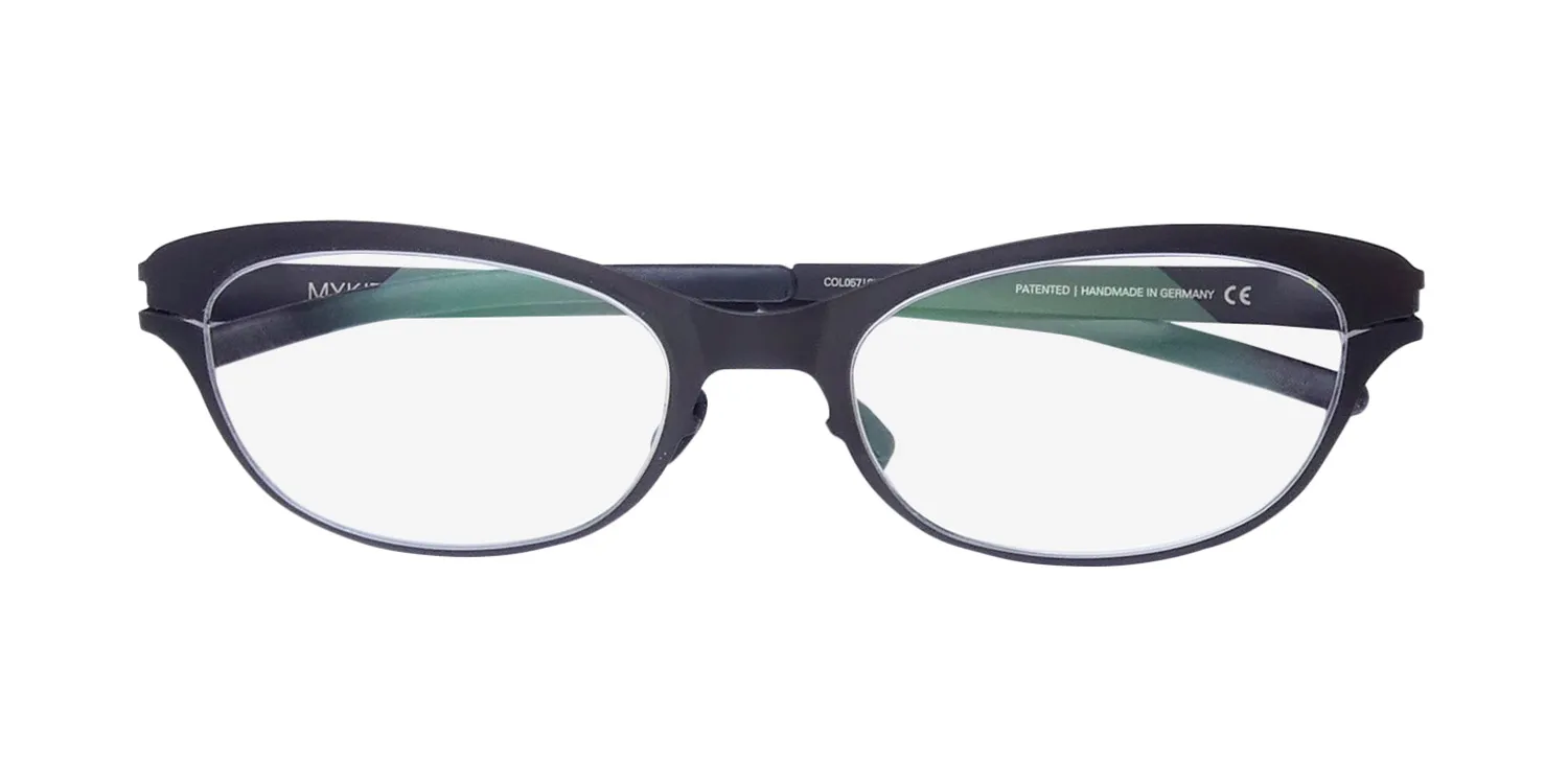 Mykita Dao 057 Eyeglasses Glossy Black 53mm 2