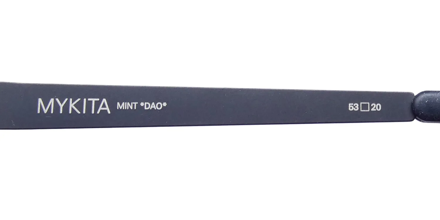 Mykita Dao 057 Eyeglasses Glossy Black 53mm 7