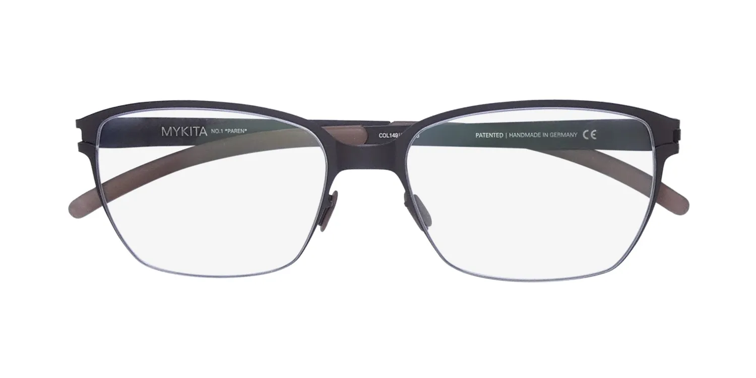 Mykita Paren 149 Eyeglasses Dark Brown 52mm Unisex 2