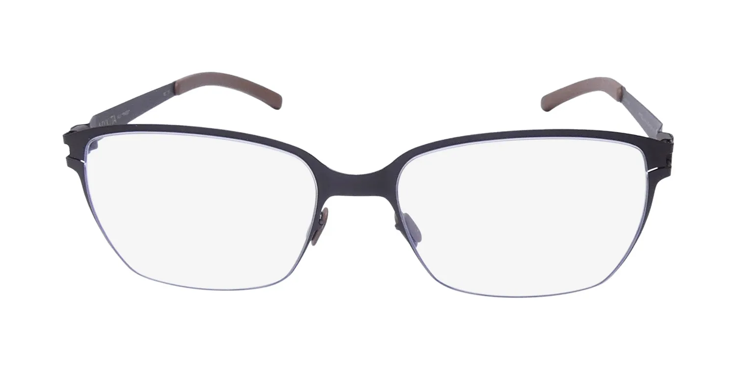 Mykita Paren 149 Eyeglasses Dark Brown 52mm Unisex 3