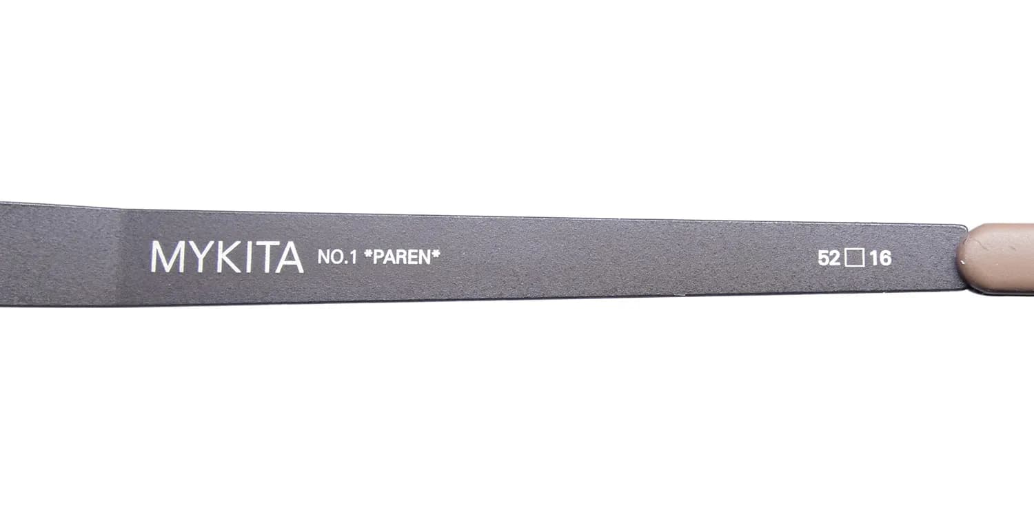 Mykita Paren 149 Eyeglasses Dark Brown 52mm Unisex 7