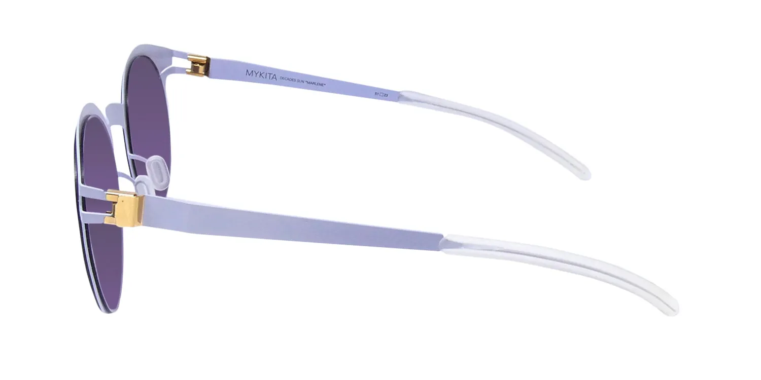 Mykita Marlene 141 Sunglasses Pastel Grey 51mm Unisex 4