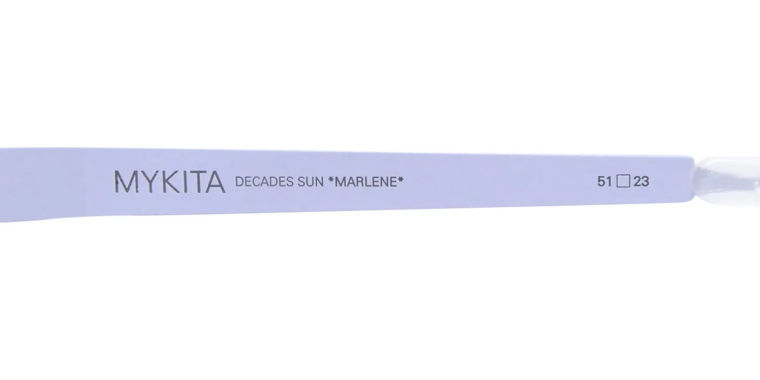 Mykita Marlene 141 Sunglasses Pastel Grey 51mm Unisex 7