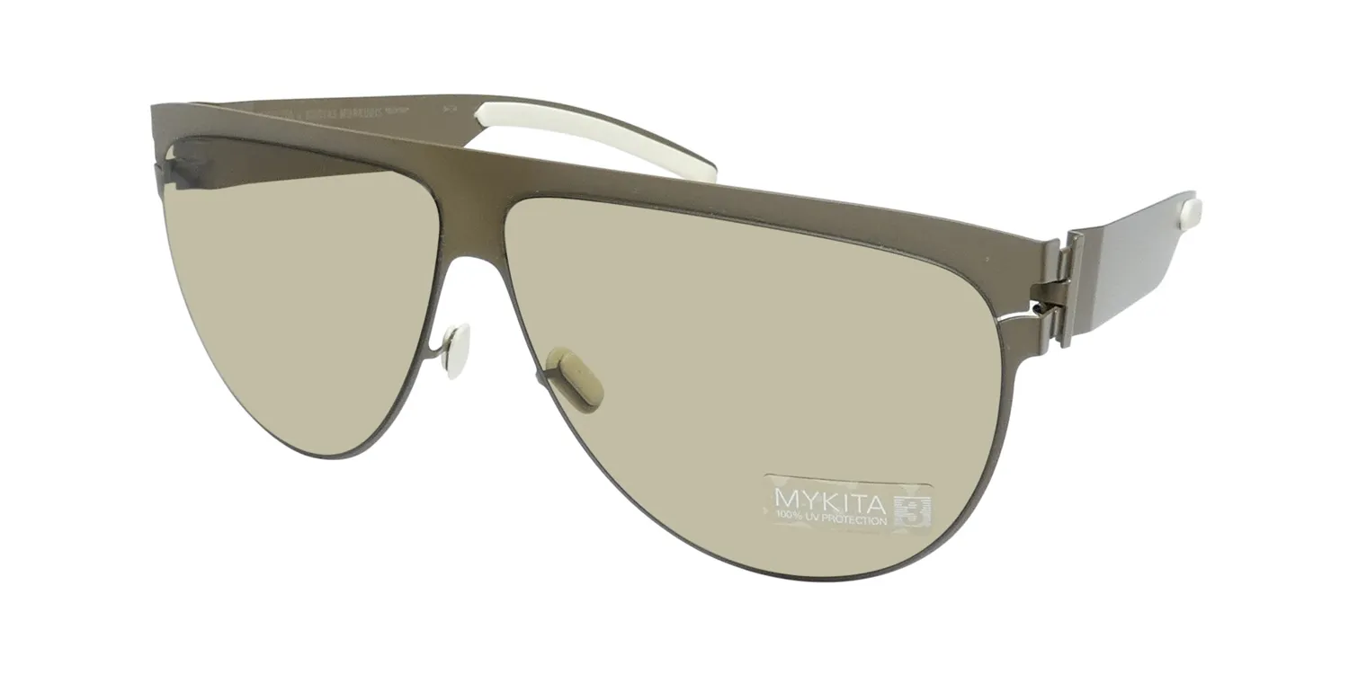Mykita Kostas Murkudis Elektra f58 Sunglasses Khaki 64mm