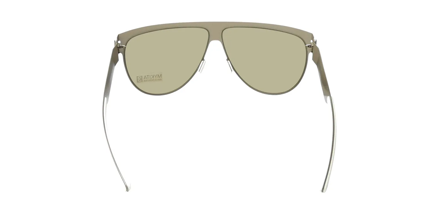 Mykita Kostas Murkudis Elektra f58 Sunglasses Khaki 64mm 5