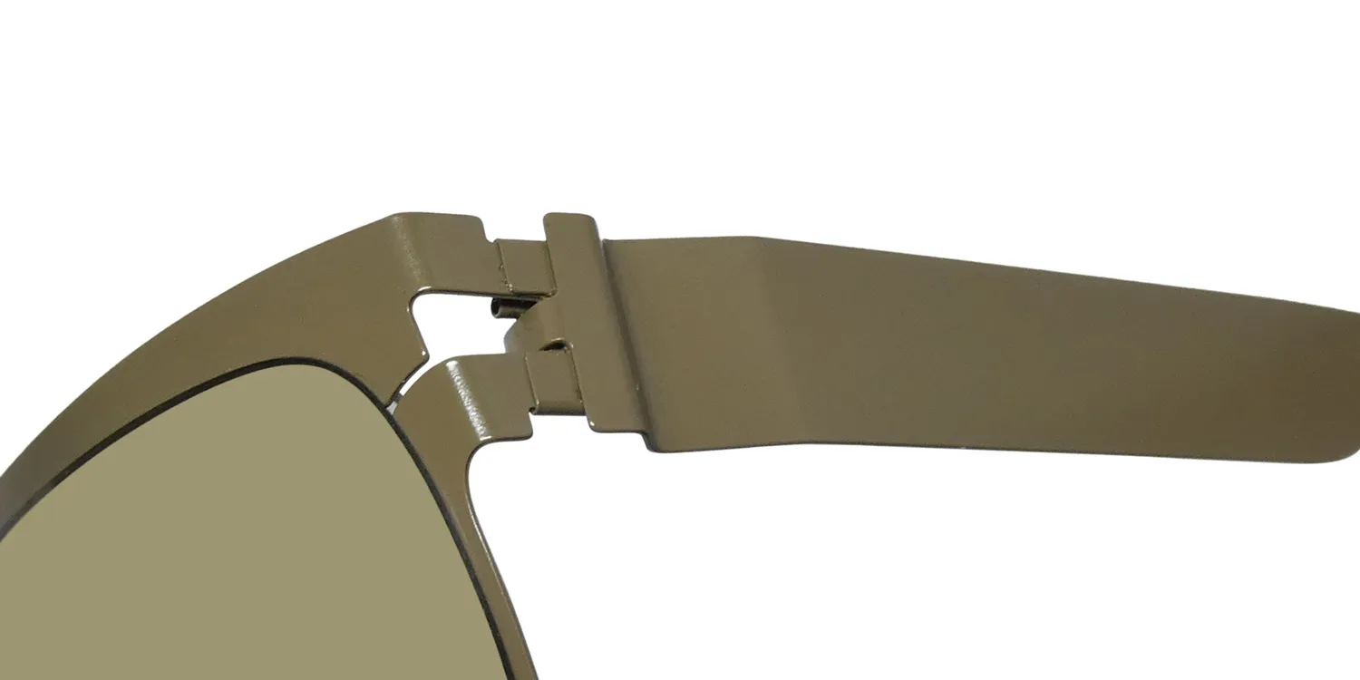 Mykita Kostas Murkudis Elektra f58 Sunglasses Khaki 64mm 6