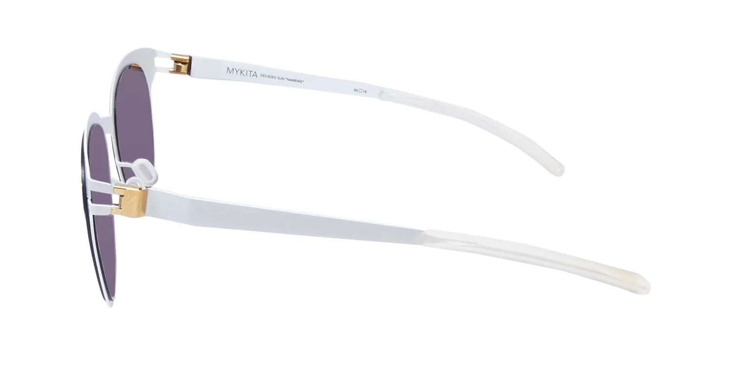 Mykita Mareike 184 Sunglasses Talc 50mm 4