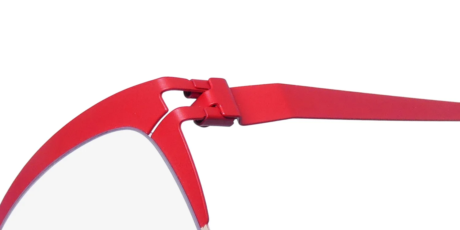 Mykita Aretha 192 Eyeglasses Red 55mm 6