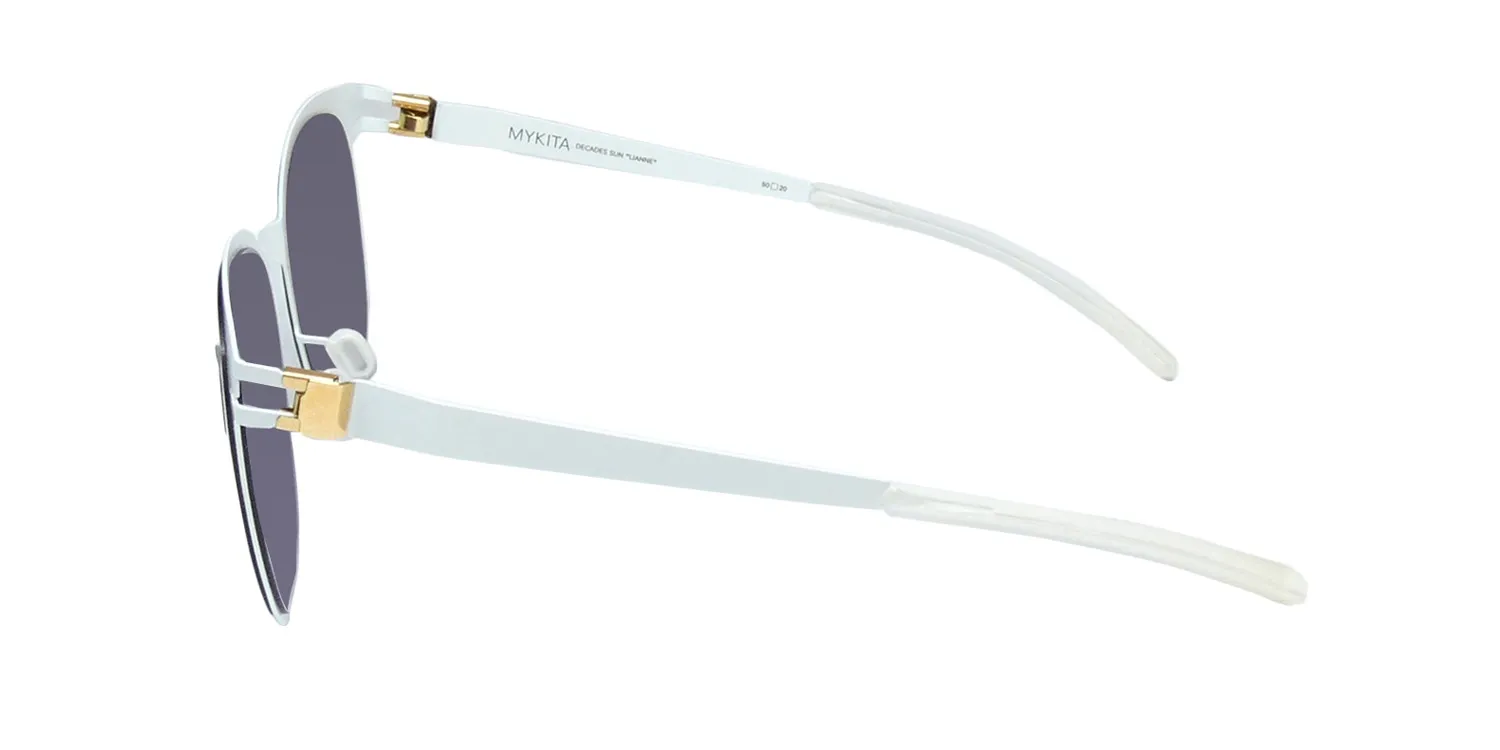 Mykita Lianne 184 Sunglasses Talc 50mm 4
