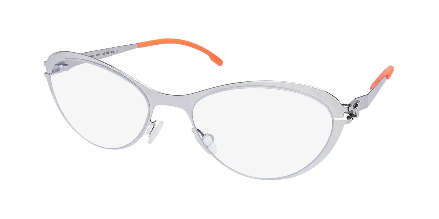 Mykita Kiwi 051 Eyeglasses Shiny Silver 46mm