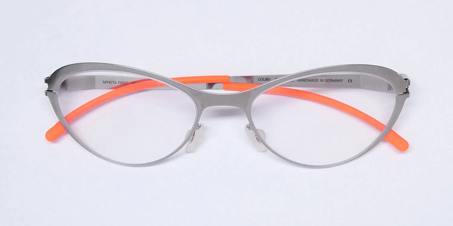 Mykita Kiwi 051 Eyeglasses Shiny Silver 46mm 2