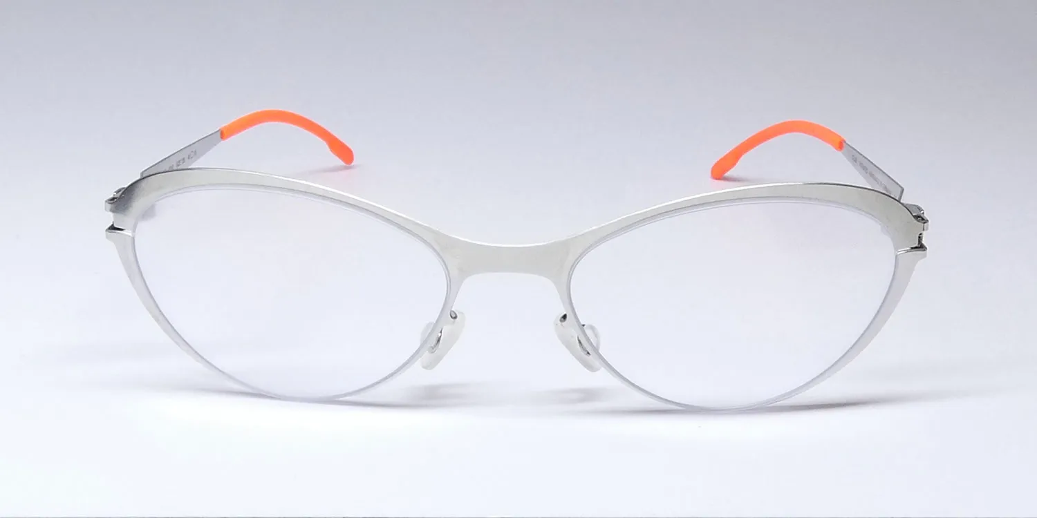 Mykita Kiwi 051 Eyeglasses Shiny Silver 46mm 3