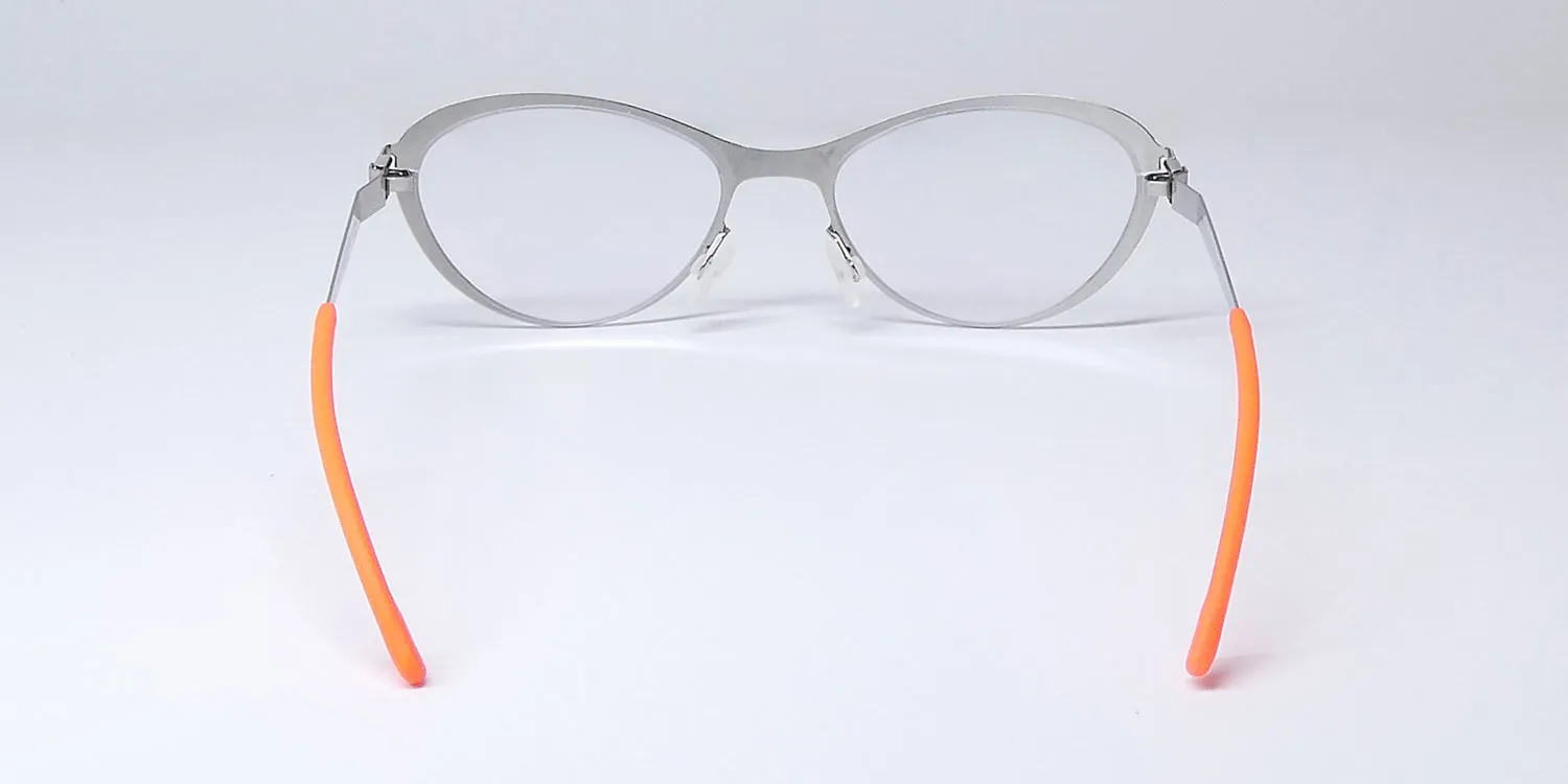 Mykita Kiwi 051 Eyeglasses Shiny Silver 46mm 5