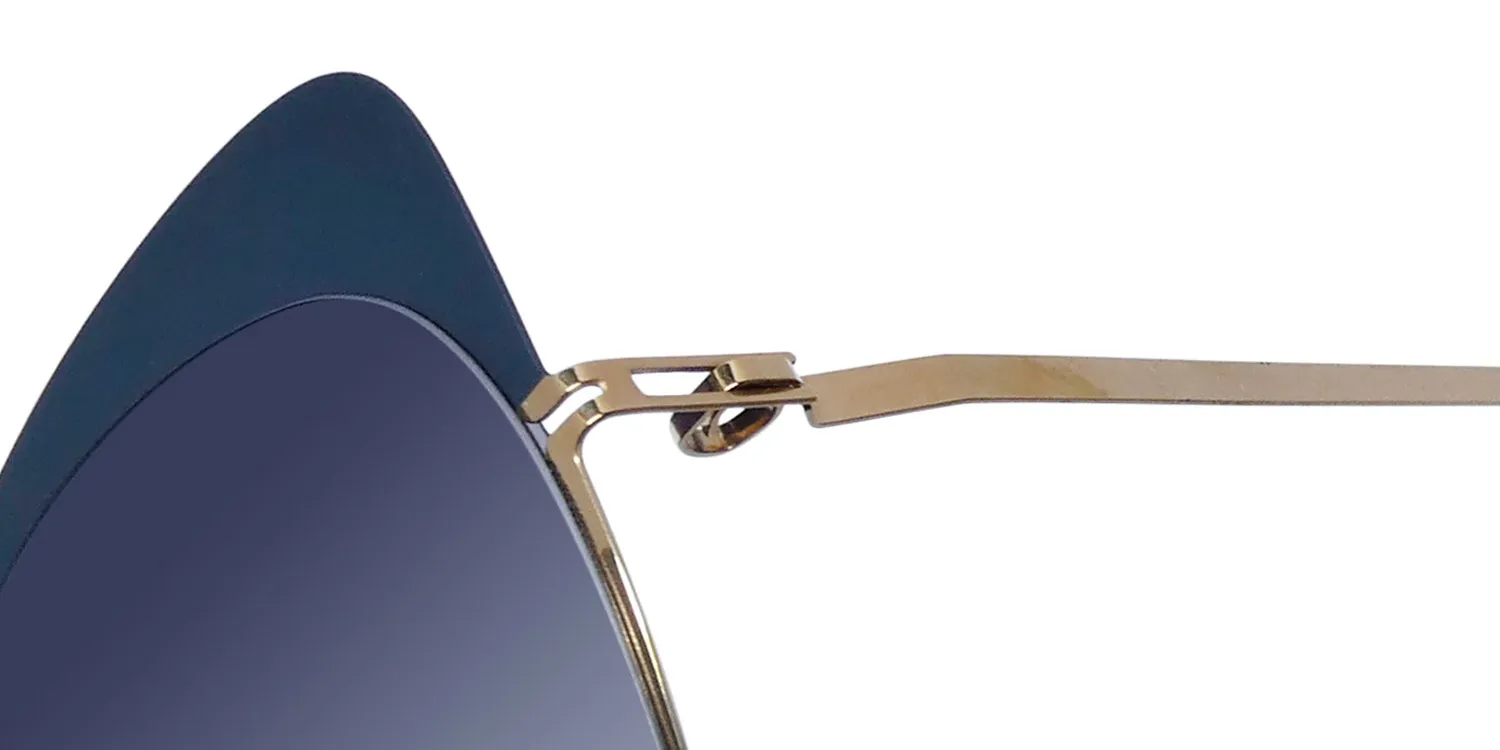 Mykita Anneli 256 Sunglasses Gold 56mm 6