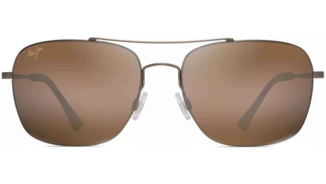 Maui Jim Lava Tube H786 16M Sunglasses Gold Matte 57mm Unisex