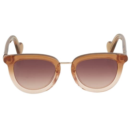 Moncler ML0044 47G Sunglasses Brown 48mm Women 3