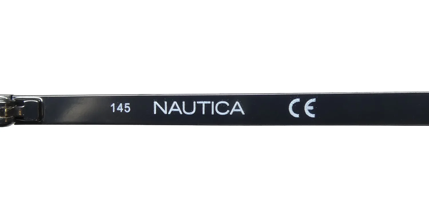 Nautica N9206s 030 Sunglasses Matte Gunmetal 53mm Unisex 7