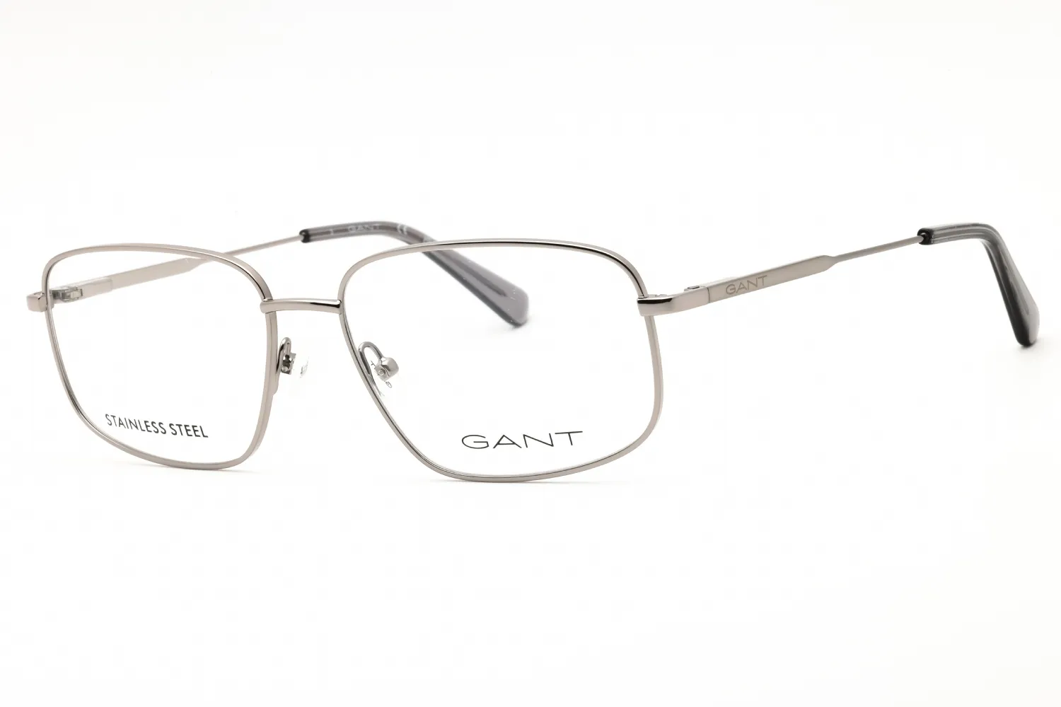 Gant GA50097 014 Eyeglasses Shiny Light Ruthenium 57mm Men