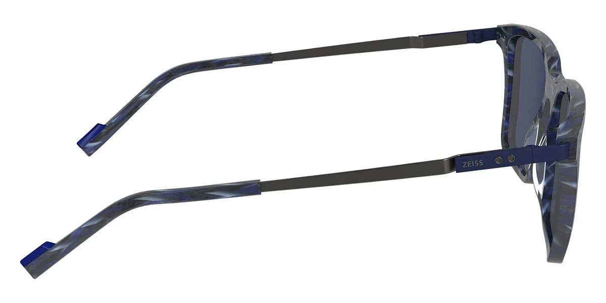 Zeiss ZS23716S 420 Sunglasses Textured Blue 55mm Men 5
