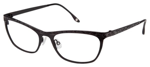 BCBGMAXAZRIA CARINA BLACK Eyeglasses Black 51mm Women