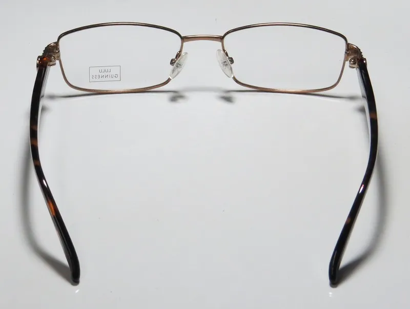 Lulu Guinness 710 brn Eyeglasses Brownish Gold 52mm Unisex 4
