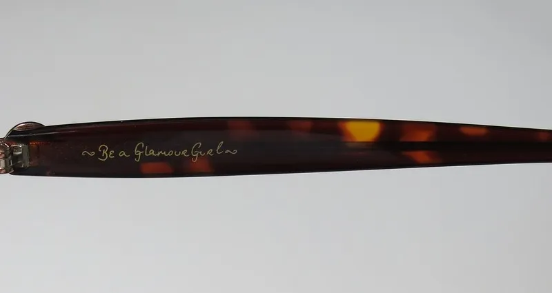 Lulu Guinness 710 brn Eyeglasses Brownish Gold 52mm Unisex 6
