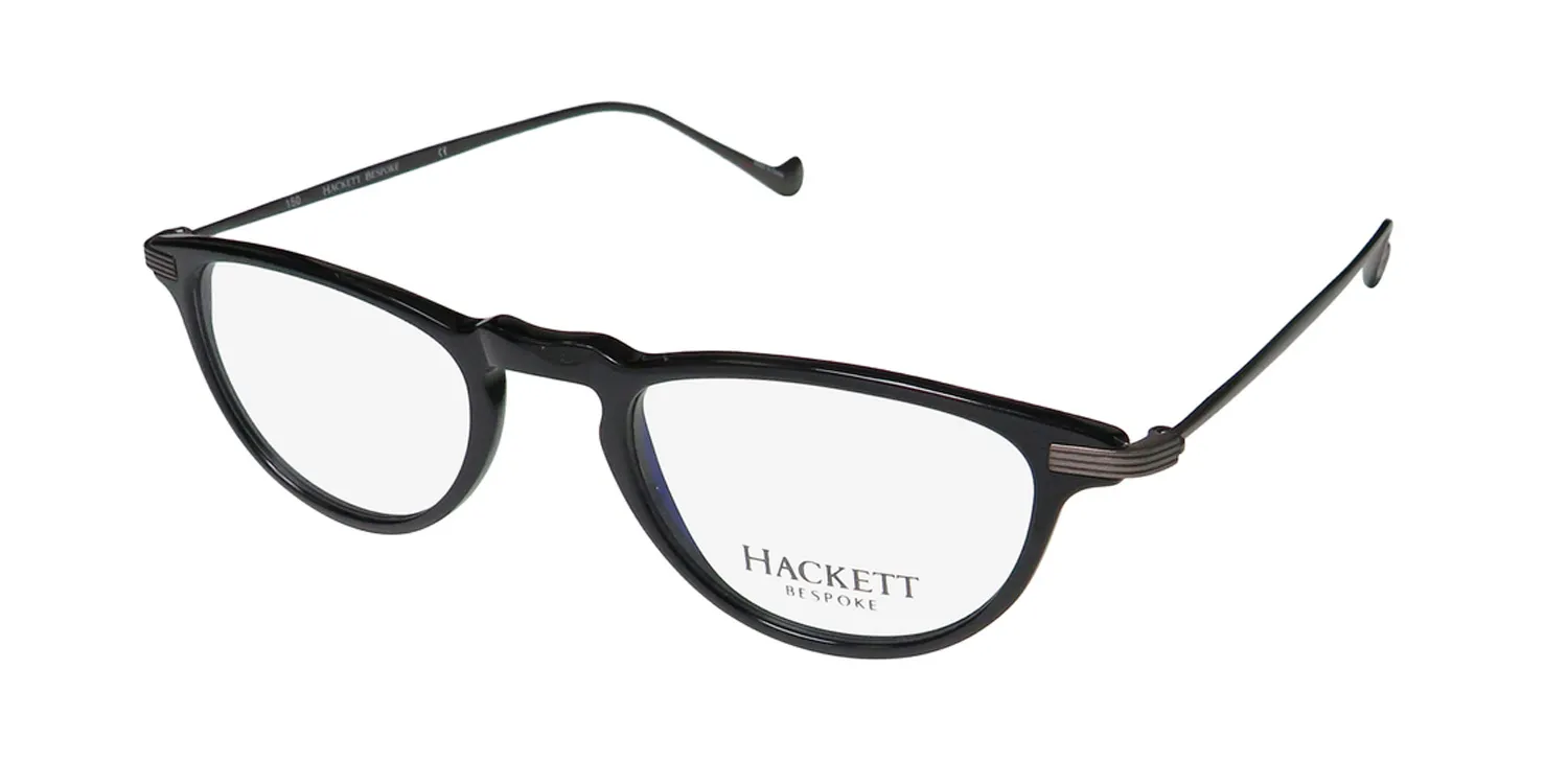 Hackett Bespoke Heb 219 01 Eyeglasses Black 48mm