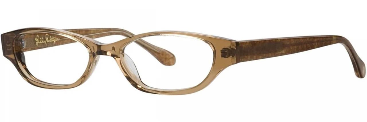 Lilly Pulitzer Winnie Eyeglasses Brown 51mm Women