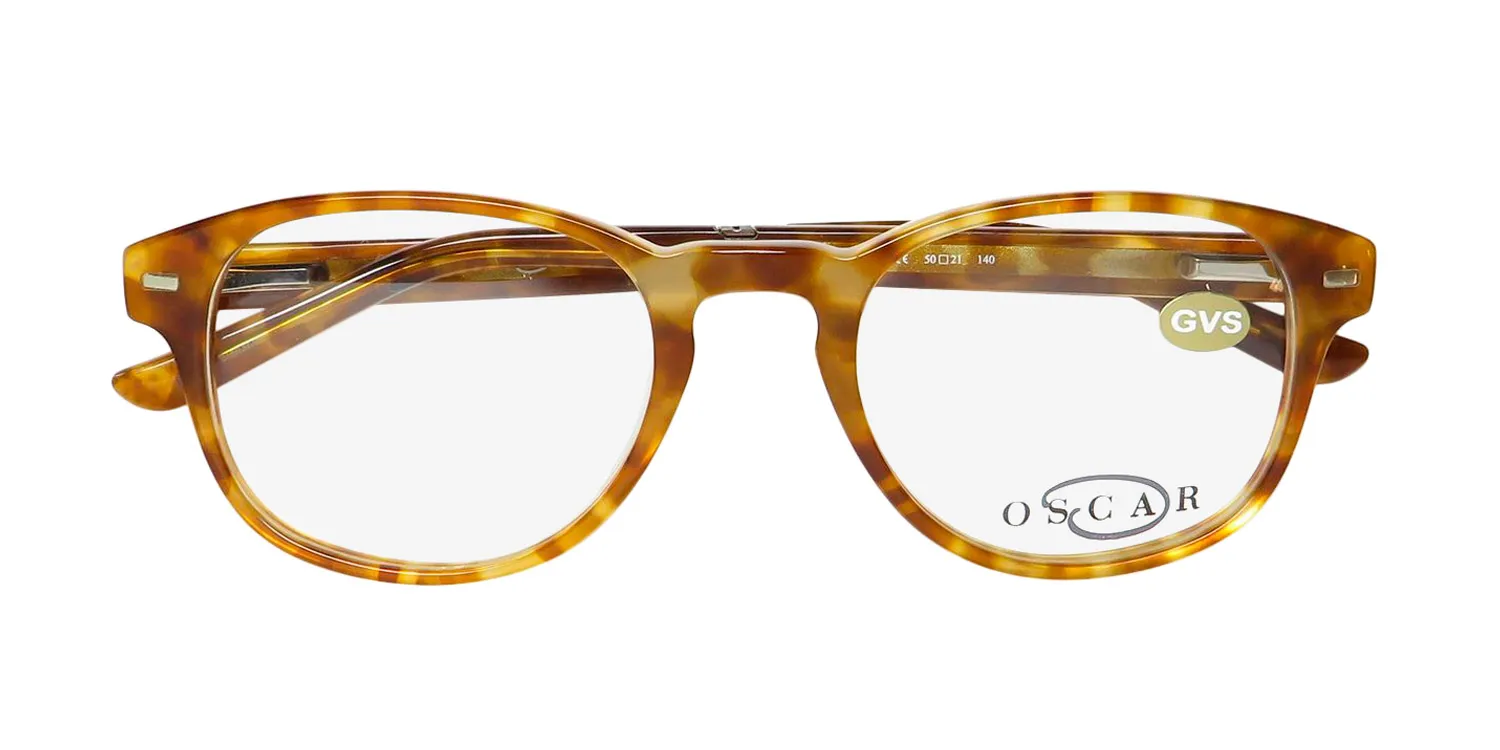 Oscar de la Renta Osm 833 239 Eyeglasses Blonde Tortoise 50mm 2
