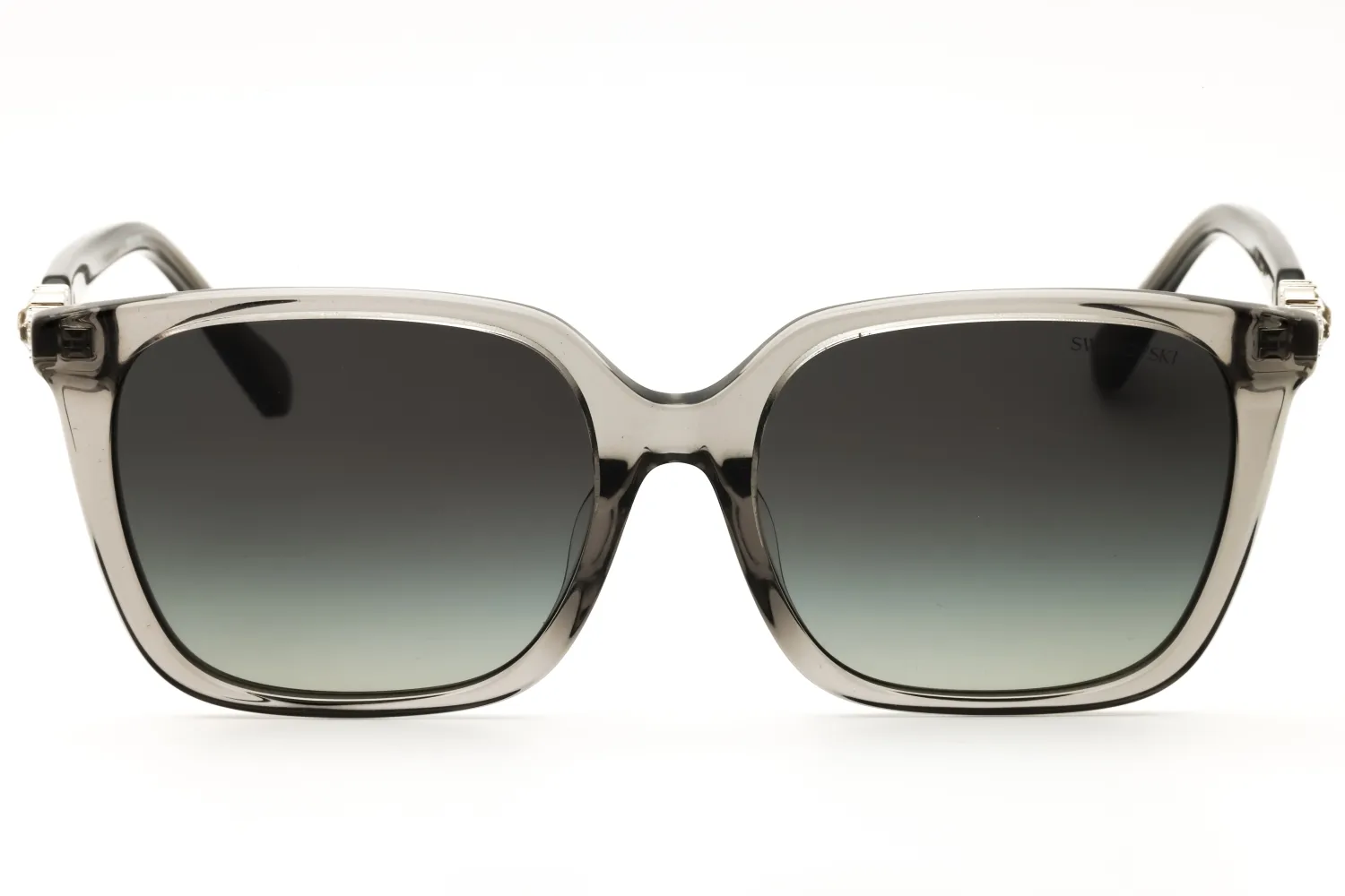 Swarovski SK6053D 106211 Sunglasses Transparent Grey 55mm Women 2